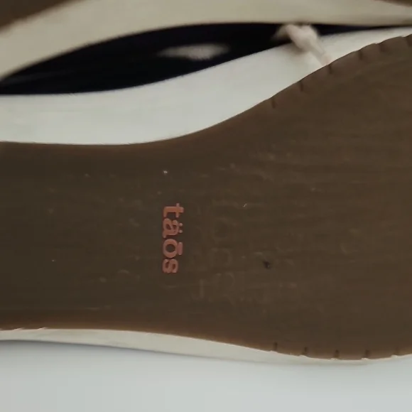 Taos Footwear Starburst Navy Blue and White Sneakers Size 9.5 - Picture 12 of 13